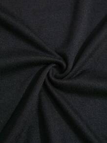 INAWLY 蘑菇和月亮印花 T 恤 图案 T 恤 女式上衣