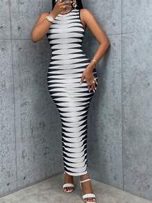 VaVaBold In Toàn bộ Váy bodycon - màu đen - Xem 6