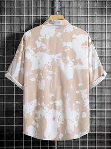 Manfinity Hypemode Men Tie Dye Shirt Without Tee - Multicolor - View 2