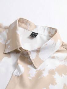 Manfinity Hypemode Men Tie Dye Shirt Without Tee - Multicolor - View 6