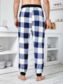 Nam In kẻ sọc Buffalo Eo dây rút Quần ngủ - Nhiều màu - Xem 2