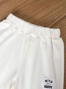 SHEIN Young Boy Block Striped Tank Top & Shorts - Multicolor - View 6