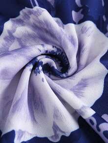 In hoa Váy chữ A - Màu xanh hải quân - Xem 3