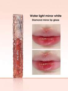 Gege Bear 水鏡唇彩，持久保濕液體唇膏不黏杯光澤唇釉 Y2K 液體唇膏