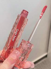 Gege Bear 水鏡唇彩，持久保濕液體唇膏不黏杯光澤唇釉 Y2K 液體唇膏