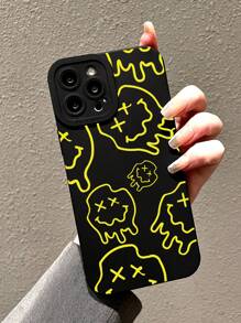 Mermaid Designs Cartoon Graphic Phone Case - Yellow - View 3