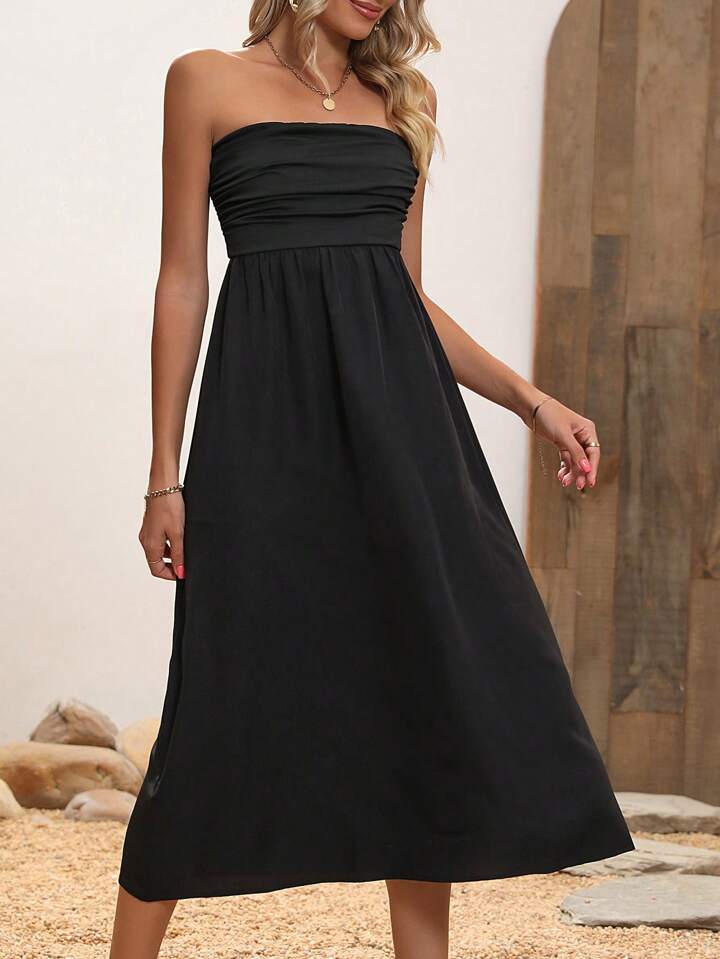 dress sizes chart for women Bridesmay Cocktail Dresses 2024 Wedding Guest Midi with Donna Karan New York Color:black blouse DiscYolaJan11