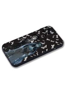 Corpse Bride | ROMWE 1pc Butterfly & Ghost Graphic TPU Phone Case Compatible With IPhone - Multicolor - View 2