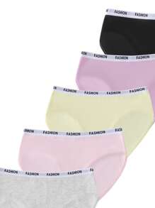 女童简约时尚糖果色纯色三角内裤 - 彩色 - 查看 3