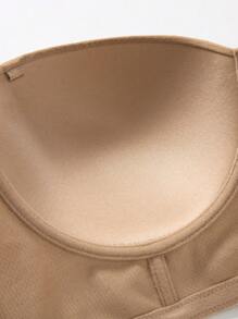 Talla grande Sujetador unicolor con aro