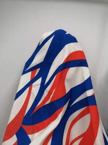 Breezaya 滿版印花襯衫洋裝 - 彩色 - 查看 7