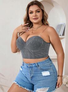 Hơn Long lanh Vòng thép Bras - Bạc - Xem 5