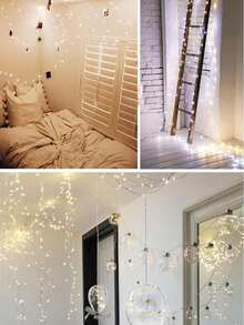 Sweetness 1 pieza Luz de tira 2m/3m unicolor - Amarillo - Ver 6