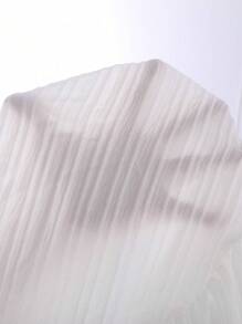 SHEIN Elladie kids Young Girl Cold Shoulder Frill Trim Top & High Low Ruffle Hem Skirt Summer Holiday