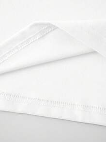 Manfinity RSRT 男士熱帶圖案T恤 - 白色 - 查看 6