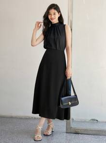 DAZY Women Party & Back To School Skirt - Black - View 5