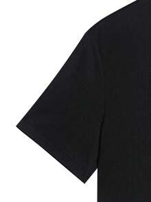 Áo thun nam họa tiết bộ xương, dành cho lễ Halloween - màu đen - Xem 4