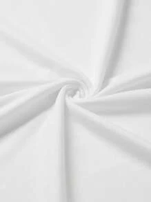 Men Mountain & Slogan Graphic Tee - White - View 3