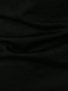 Manfinity Homme Hombres Camiseta de color combinado con botón