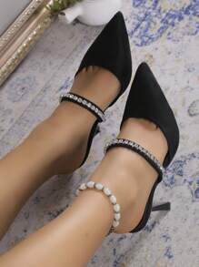 Women Pumps - Hitam - View 1