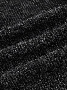 SHEIN ICON 不對稱下擺背心上衣 - 深灰色 - 查看 3