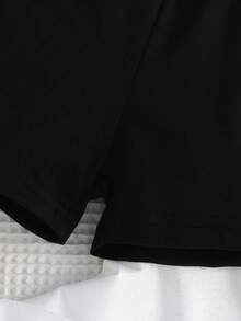 Conjunto de camiseta y shorts con bloques de colores para niños pequeños - Multicolor - Ver 6