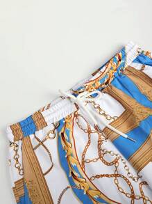 Manfinity RSRT Nam In Dây chuyền Áo sơ mi & Quần short - Nhiều màu - Xem 7