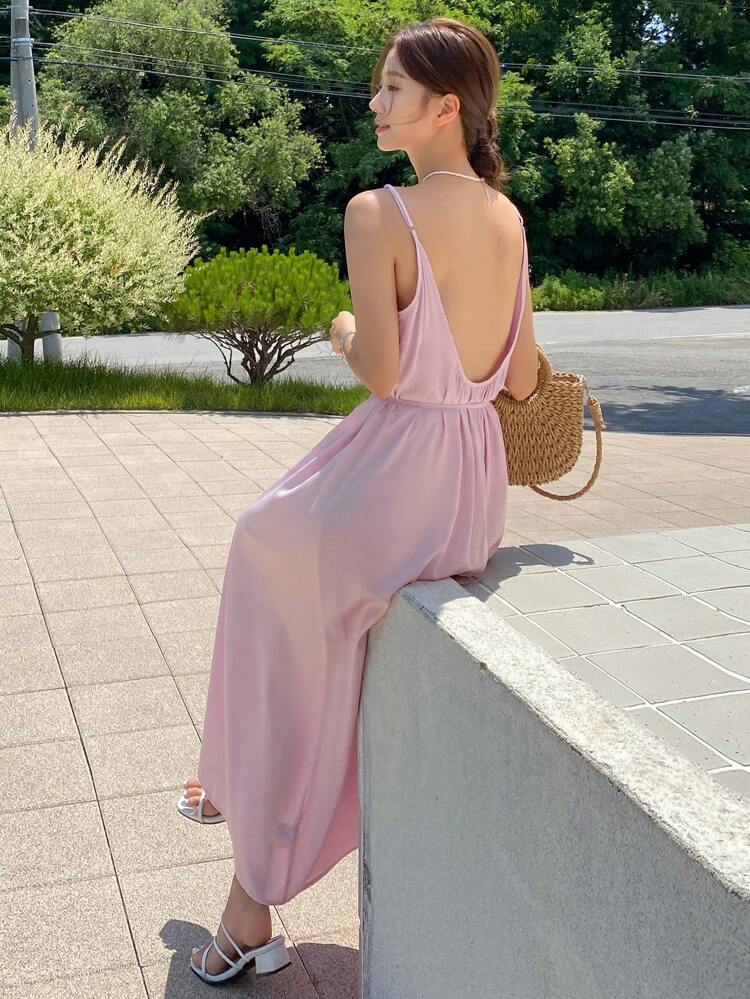Solid Cami Dress