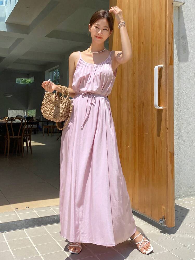 Solid Cami Dress