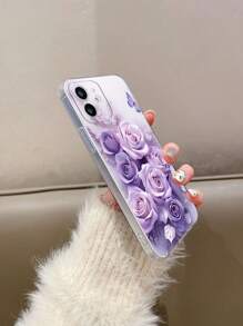 Flower Phone Case Spring Floral Butterfly & Flower Pattern Phone Case Compatible With IPhone15/15Plus/15Pro/15Promax