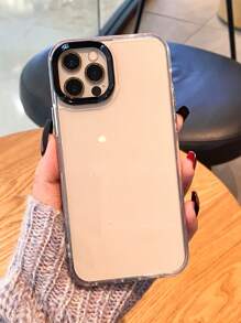 Acrylic trong suốt 2 trong 1 PC Ốp lưng & bao da điện thoại Với Đen Ống kính Nhẫn - Nhiều màu - Xem 2