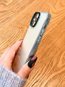 Acrylic trong suốt 2 trong 1 PC Ốp lưng & bao da điện thoại Với Đen Ống kính Nhẫn - Nhiều màu - Xem 7