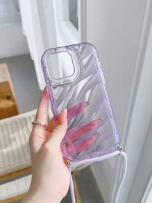Clear Phone Case With Lanyard - Multicolor - View 2