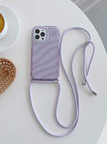 Clear Phone Case With Lanyard - Multicolor - View 3