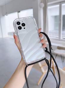 Clear Phone Case With Lanyard - Multicolor - View 3