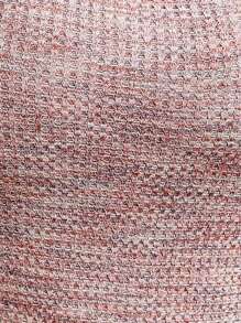 Rometta Plus Space Dye Scoop Neck Tee Fall Cloth For Women