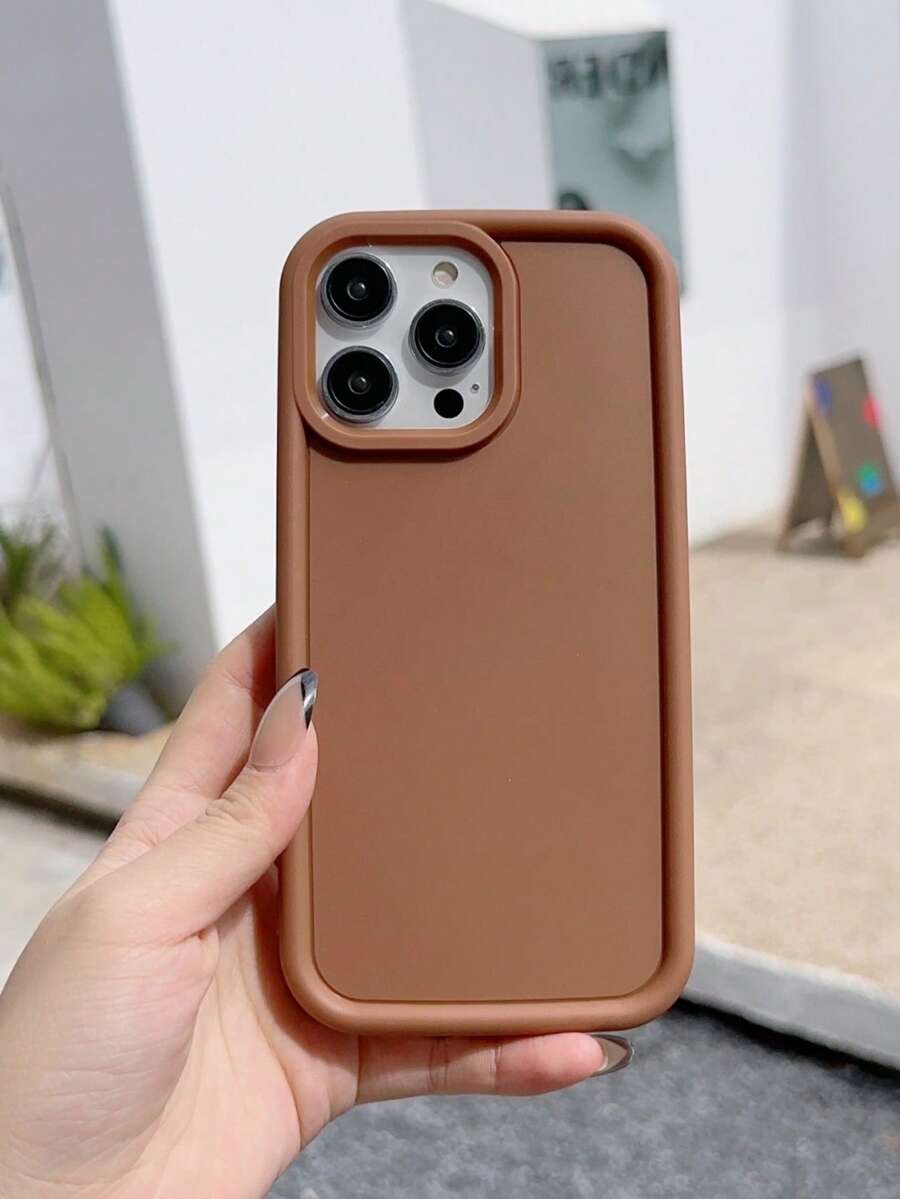 Stainless Steel Frame Phone Case Compatible With IPhone - Multicolor - View 1