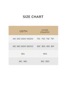 LUVLETTE Áo ngực không dây hỗ trợ Dream Curve + Satin - Màu be - Xem 13