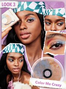 SHEGLAM Vinyl Pop Color Palette-Color Me Crazy 9-Color Shimmer Matte Eyeshadow Palette Color/Colour Evenly Pigmented  Smooth  Blendable Eyeshadow Brand Beauty Makeup Face Paint Cosmetic For Women Girls Perfect For Fall Winter Ideal For Y2K Fancy Fashion Suitable For Birthday Christmas Present Party Ready Best Color