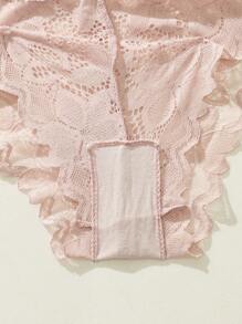 5件花卉蕾絲內褲 - 彩色 - 查看 5