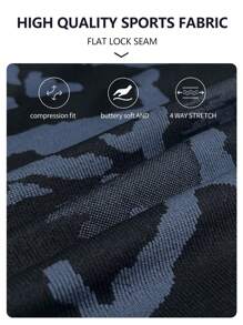 Yoga Trendy Quần Leggings Thể thao Nữ Ngụy trang - Nhiều màu - Xem 6