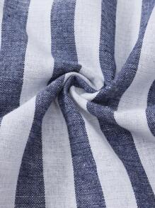 Men Striped Print Shirt