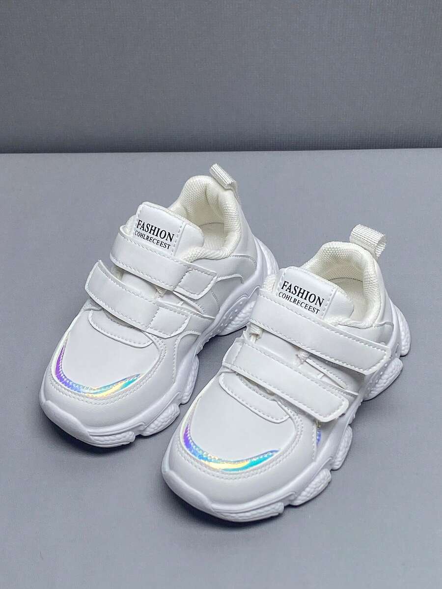 女嬰白色時尚運動鞋