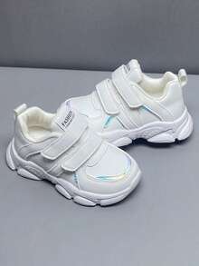 女嬰白色時尚運動鞋