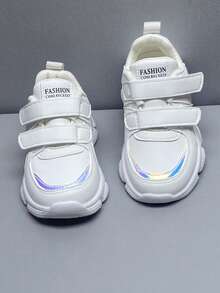 女嬰白色時尚運動鞋