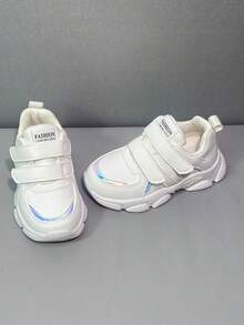 女嬰白色時尚運動鞋