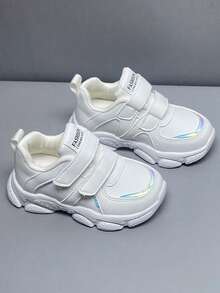女嬰白色時尚運動鞋