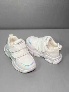 女嬰白色時尚運動鞋