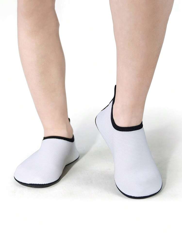 Cô gái Tương phản ràng buộc Vớ Aqua Đối với Ngoài trời - trắng - Xem 5