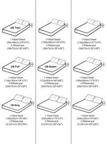 素色緞面床笠套裝不附內芯 - 紫色 - 查看 2